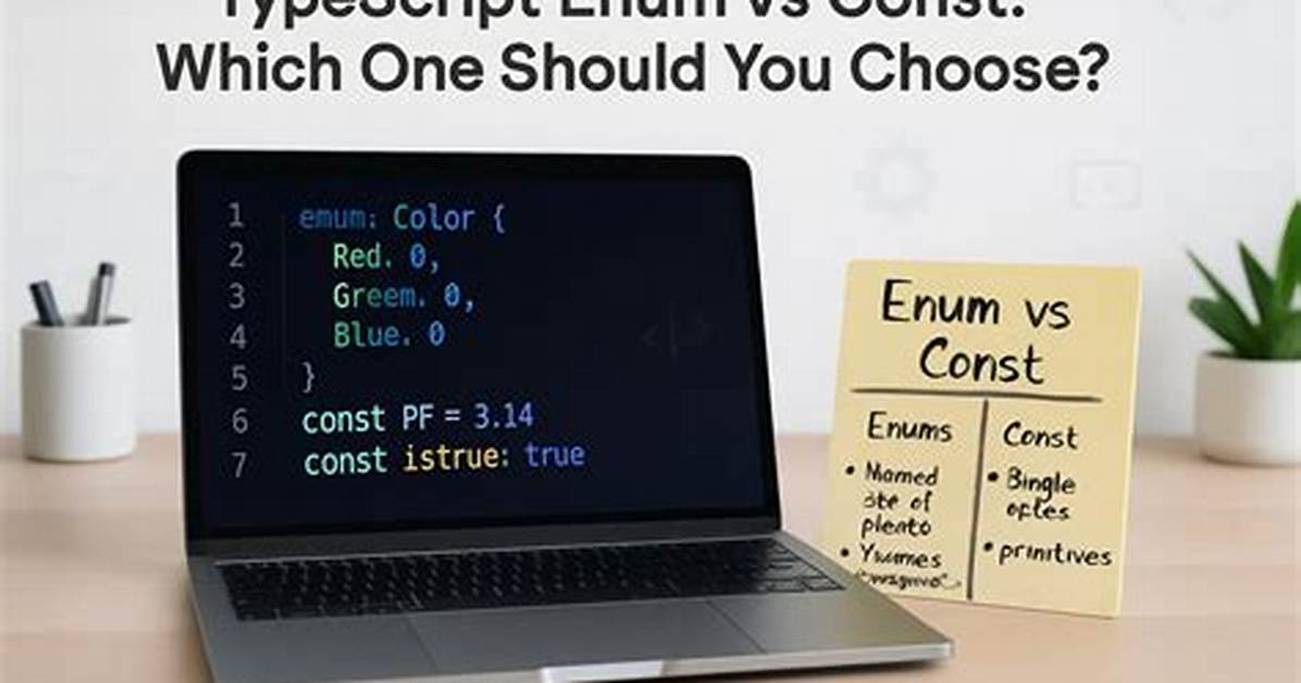 Enums vs Constant Differences on Typescript