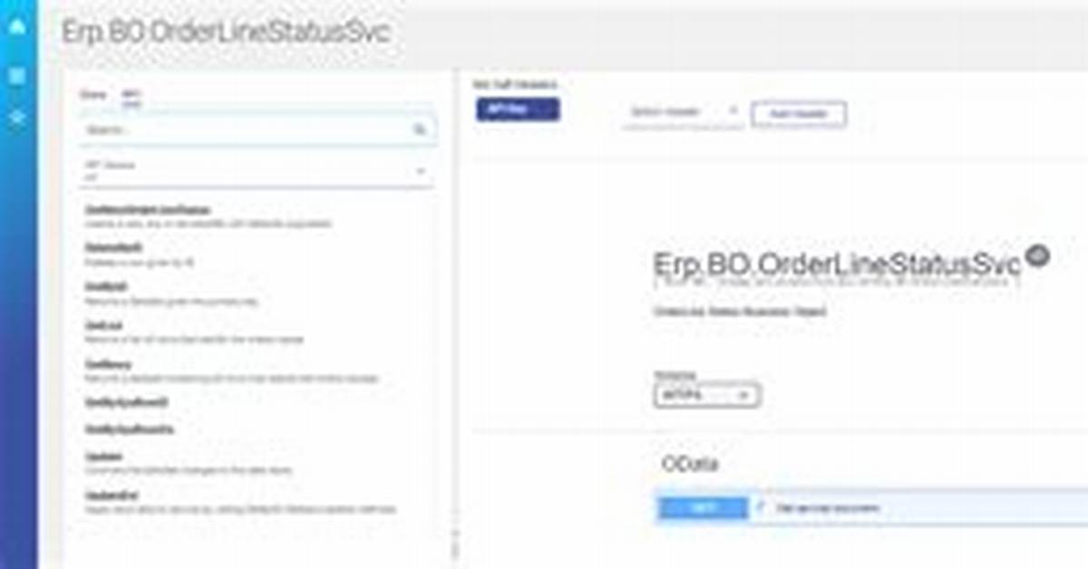 Epicor Erp Api Documentation