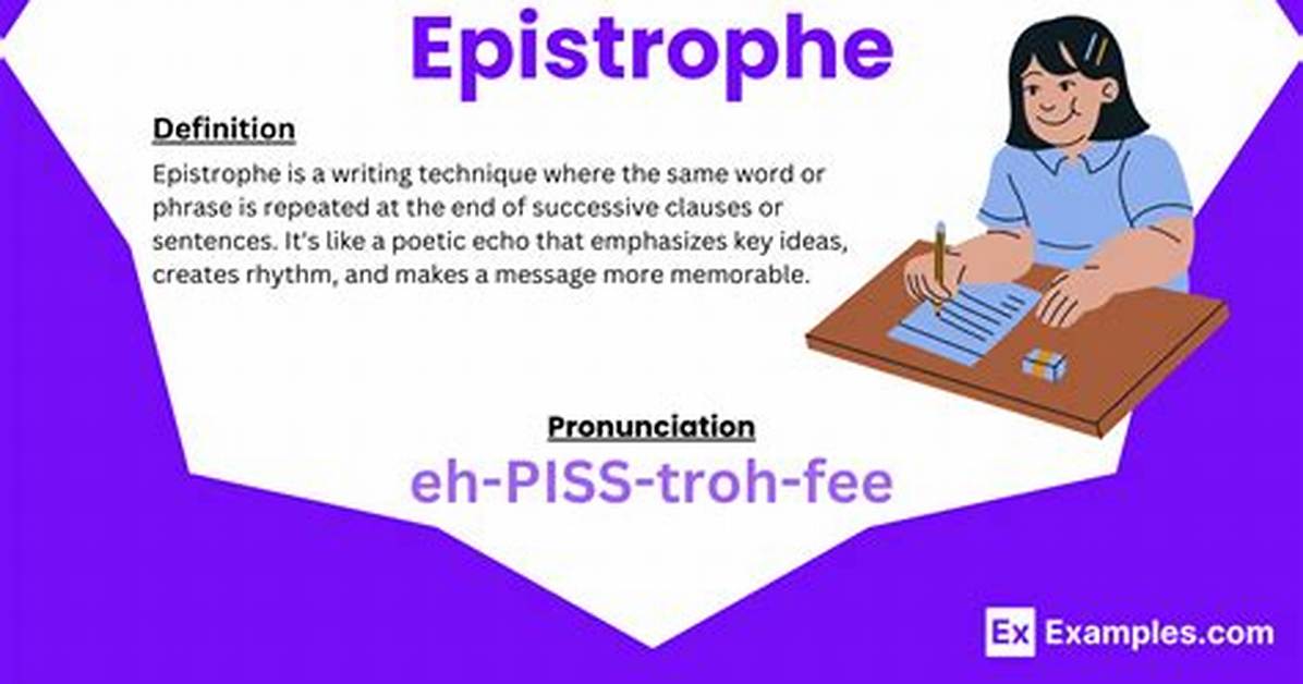 Epistrophe Examples