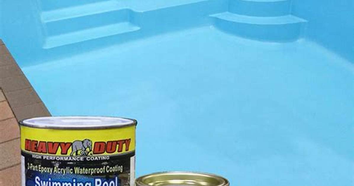 Epoxy Pool Paint