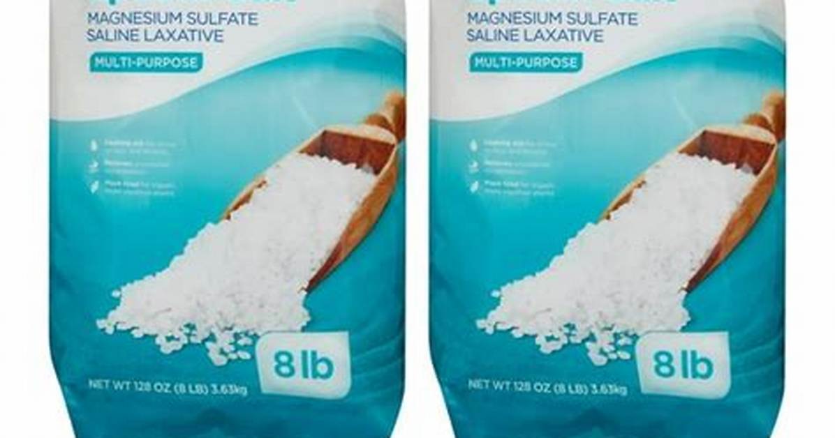 Epsom Salt Bulk