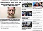 Epstein-Linked John Does Are About to Be Named Publicly. Here’s What We Know