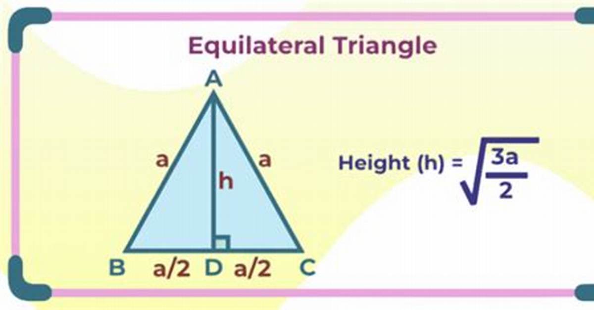 Equilateral Triangle Height