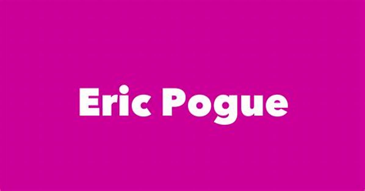 Eric Pogue
