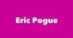 Eric Pogue