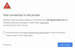 Err_Cert_Authority_Invalid Error in Google Chrome