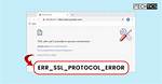 Err_Ssl_Protocol_Error Not Able to See Https Localhost Pages in Chrome Browser