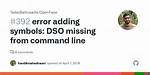 "Error Adding Symbols: Dso Missing from Command Line" While Compiling G13-Driver