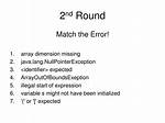 Error Array Dimension Missing