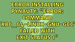 Error: Command 'X86_64-Linux-Gnu-Gcc' Failed with Exit Status 1 (For Lssl and Lcrypto)