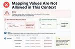 Error: Mapping Values Are Not Allowed in This Context