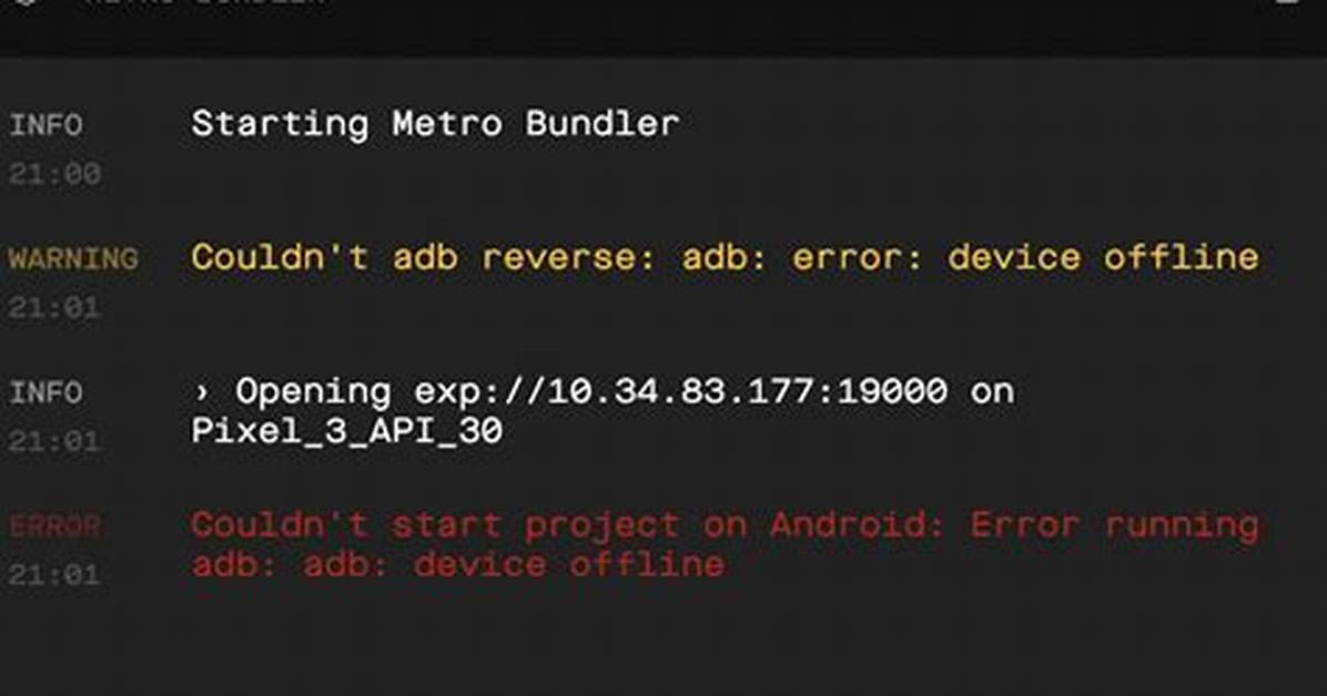 Error on Running Android Emulator: Spawn Adb Enoent