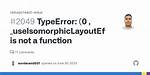 Error Typeerror: (0, _Useisomorphiclayouteffect. useIsomorphicLayoutEffect) Is Not a Function [Closed]