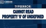 Error Typeerror: Cannot Read Property '0' of Undefined | Angular 4