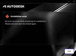 Error While Installing Applications - "An Error Occurred While Loading the Archive."