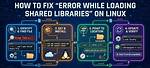 Error While Loading Shared Libraries: Libsfml-System. So.2.4