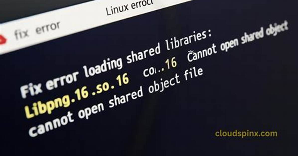 Error While Loading Shared Libraries: libXss. So.1