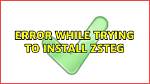 Error While Trying to Install Zsteg