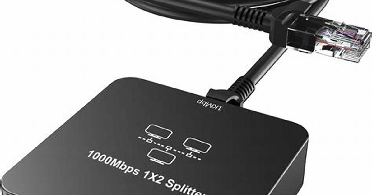 Ethernet Cable Splitter