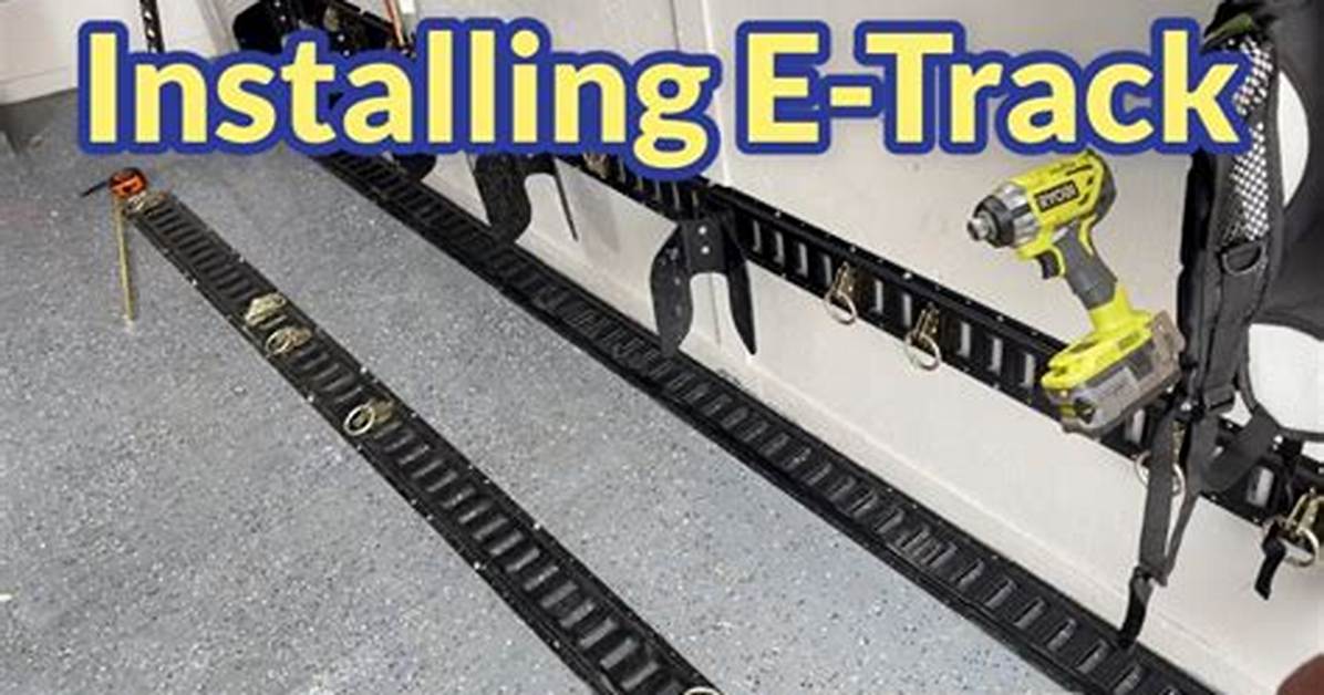 Etrack for Trailer