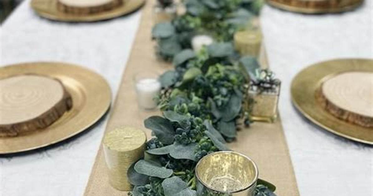 Eucalyptus Table Runner