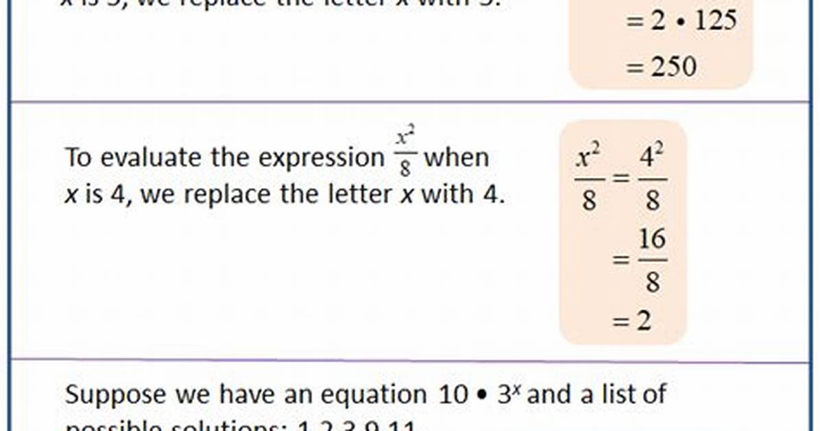 Evaluate the Expression with Exponents