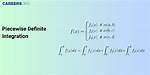 Evaluate This Integral Containing a Piecewise Function.