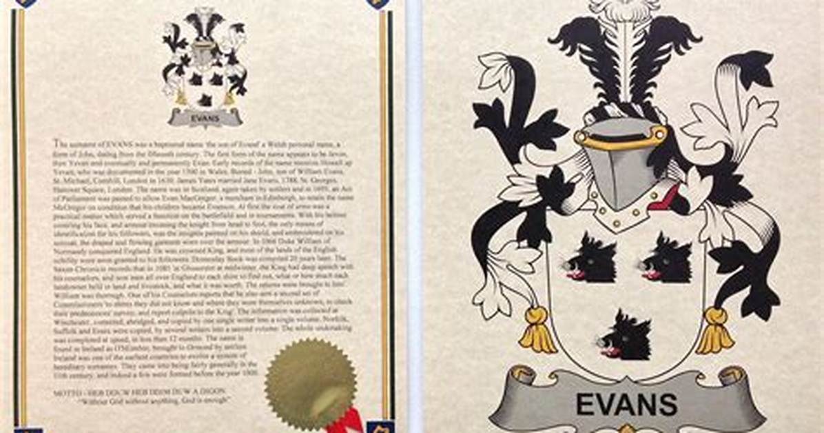 Evans Name