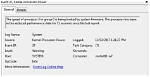 Event Id 37: Kernel Processor Power and Problems Shutting Down