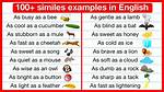 Example of Simile