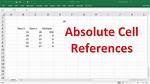 Excel Absolute Cell Reference