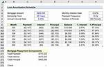 Excel Amortization Schedule