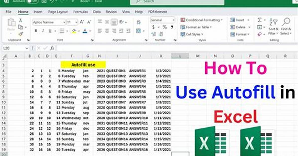 Excel Autofill