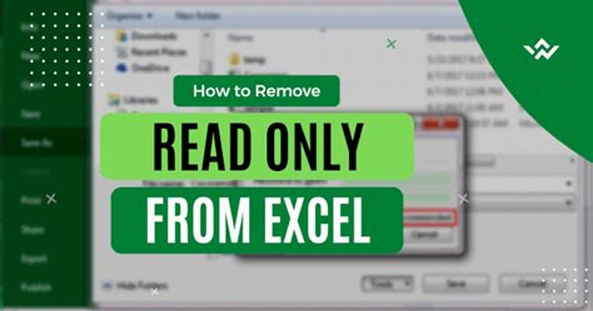 Excel File Changing to Read-Only While in Use