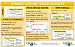 Excel Remove Leading Spaces