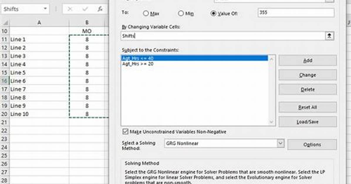 Excel Solver Not Obeying Binary Constraint