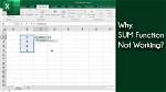 Excel Sum Formula Returns 0 with Nested Sumifs