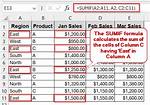 Excel - Sumifs for Multiple Columns