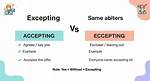 Excepting Meaning