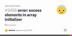 Excess Elements in Char Array Initializer Error