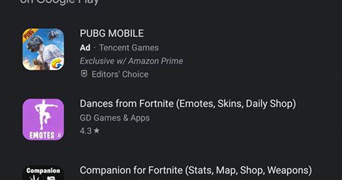 Exclusive: Epic Submitting Fortnite for Android to Play Store in Hopes of Special Billing Exception