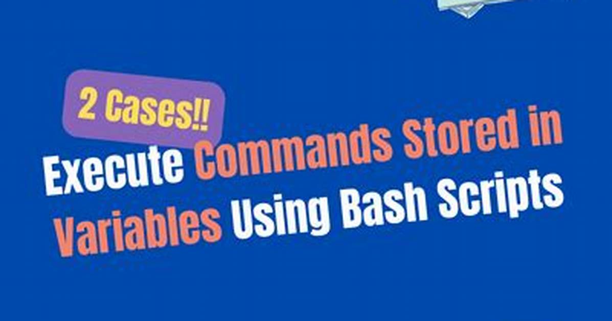 Execute a Command Stored into a $Variable
