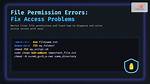 Execute Permission Problem with Php File