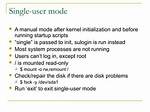 Exit Single-User Mode