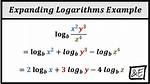Expand Logarithms