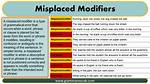 Explain the Difference Between a Misplaced Modifier and a Squinting Modifier.