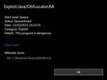 Exploit: Java/Obfuscator. Aa — Virus Removal Guide