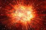 Explosion in Space