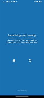 Expo Error Something Went Wrong Could Not Load Exp: //127.0.0.1:19000