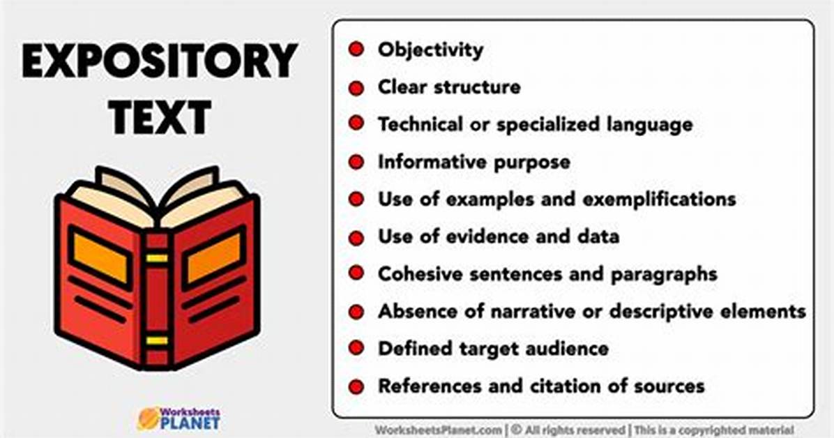 Expository Text Definition
